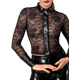 Блуза Noir Handmade F377 Noirelle Lace Button-up Shirt L