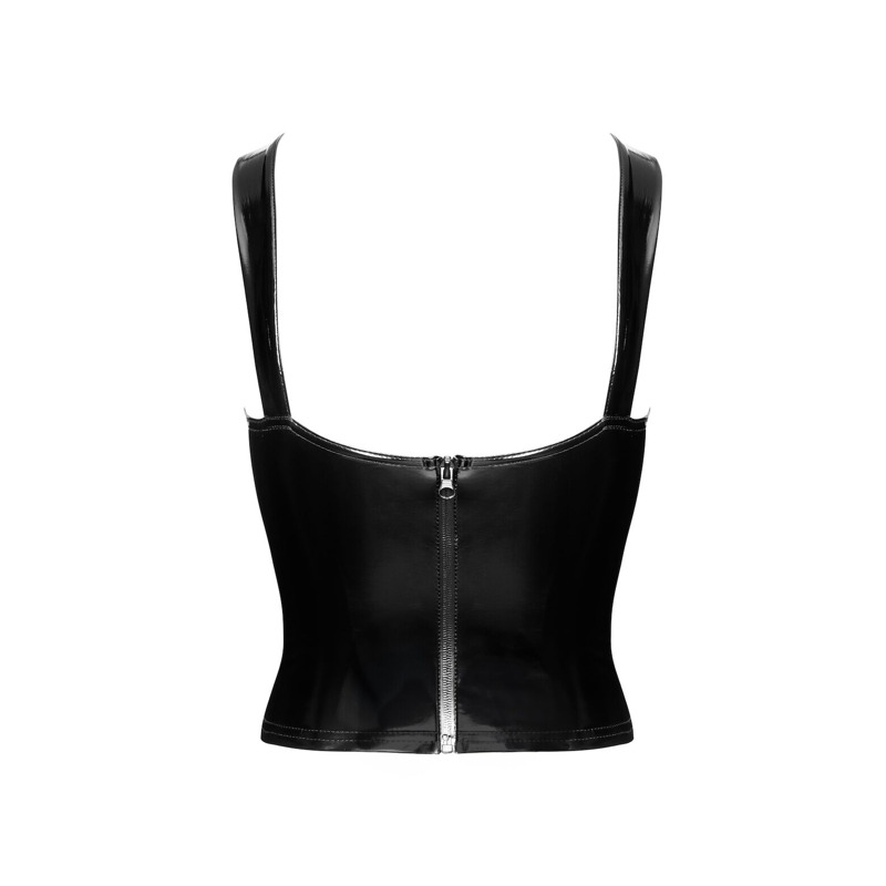 Корсет Noir Handmade F379 Dominae Frontbind PVC Corset Top XS