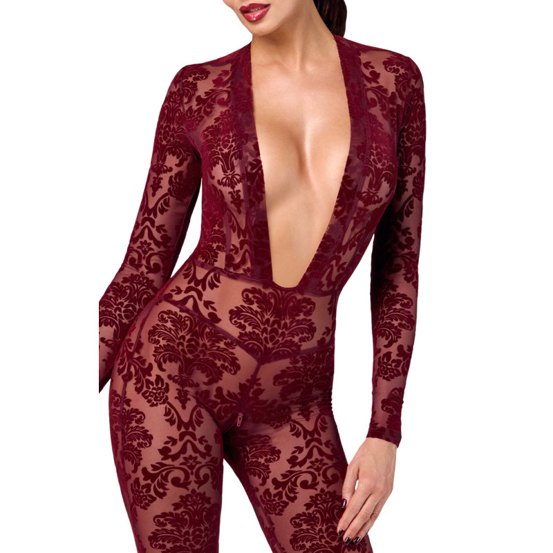 Бодистокинг Noir Handmade F382 Kink Royal Catsuit S