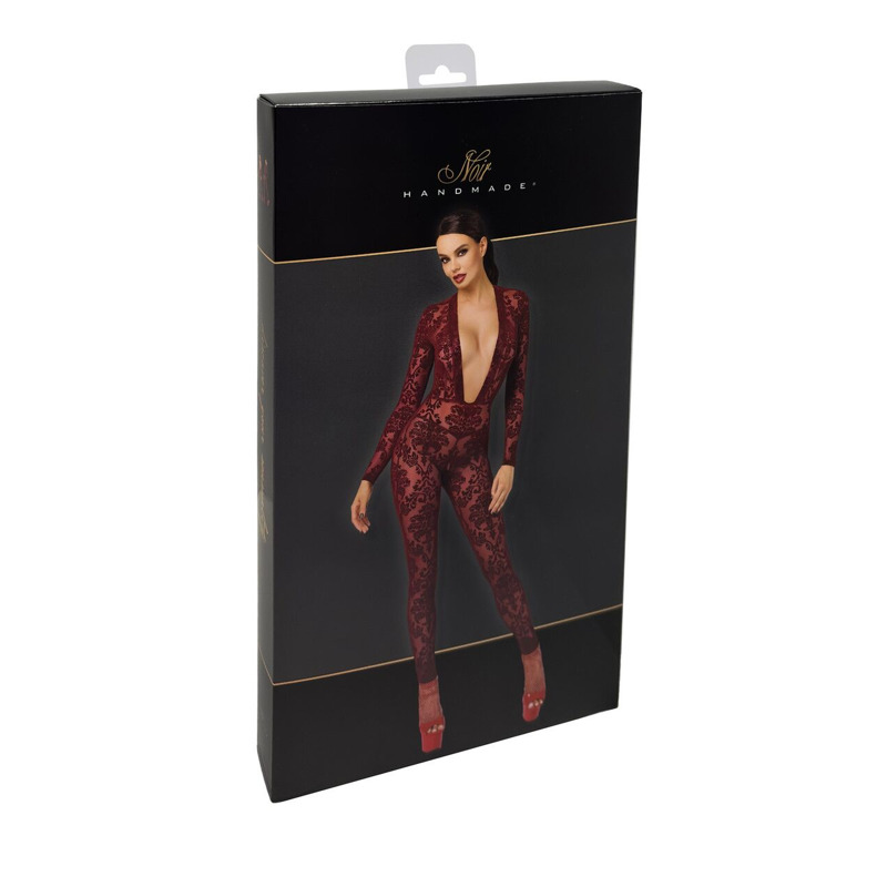 Бодистокинг Noir Handmade F382 Kink Royal Catsuit M