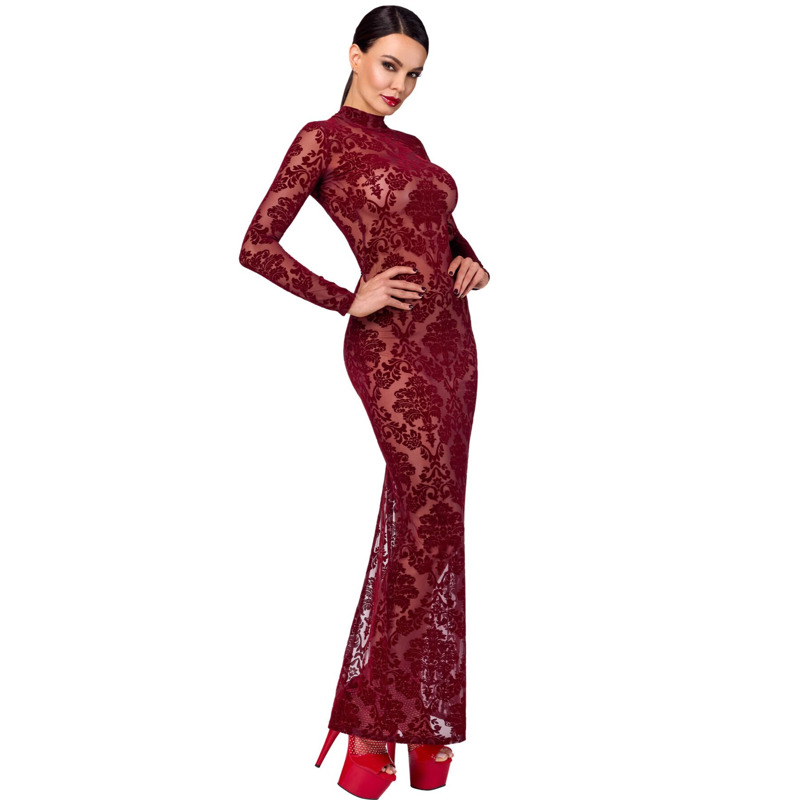 Платье Noir Handmade F383 Kink Royal gown/long dress XS