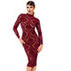 Платье Noir Handmade F384 Kink Royal midi dress XL
