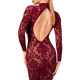 Платье Noir Handmade F384 Kink Royal midi dress XL