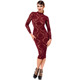 Платье Noir Handmade F384 Kink Royal midi dress XL
