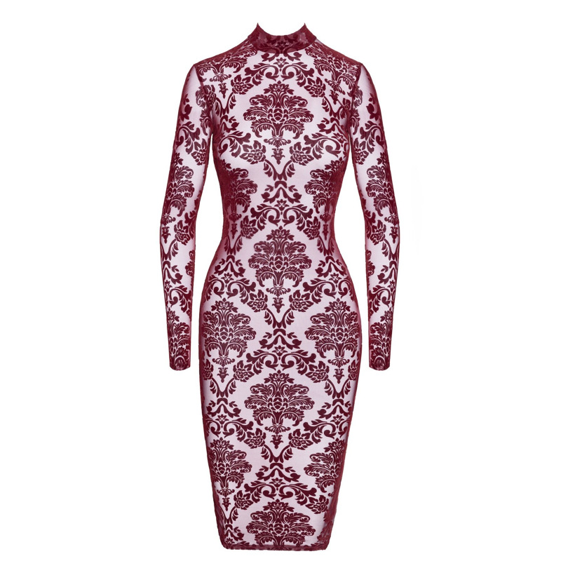 Платье Noir Handmade F384 Kink Royal midi dress XL