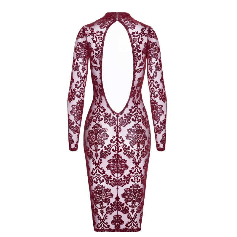Платье Noir Handmade F384 Kink Royal midi dress XL