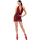 Платье Noir Handmade F385 Kink Royal cascade mini dress L