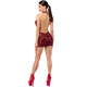Платье Noir Handmade F385 Kink Royal cascade mini dress L