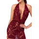 Платье Noir Handmade F385 Kink Royal cascade mini dress L