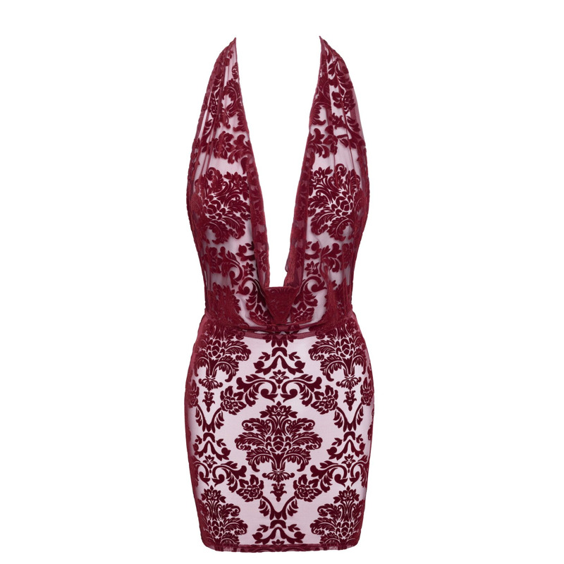 Платье Noir Handmade F385 Kink Royal cascade mini dress L
