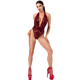 Боди Noir Handmade F386 Kink Royal cascade bodysuit M