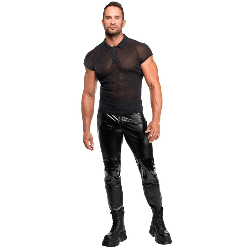 Мужское поло Noir Handmade H082 Onyx veil polo M
