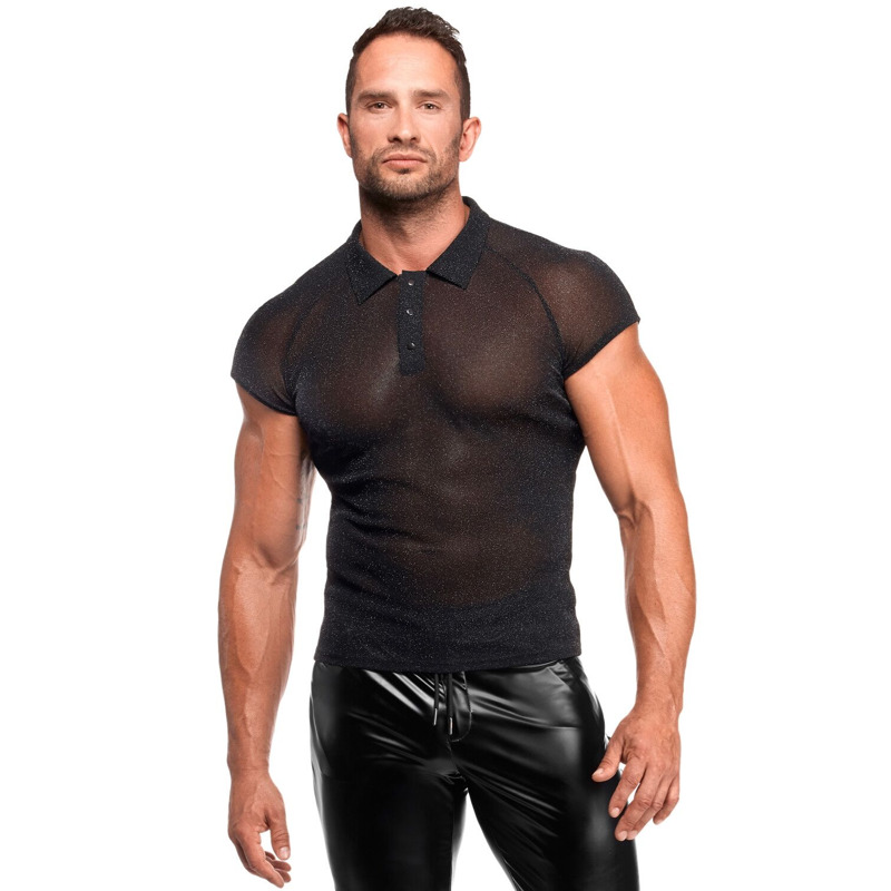 Мужское поло Noir Handmade H082 Onyx veil polo XXL
