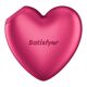 Вакуумный стимулятор-сердечко с вибрацией Satisfyer Cutie Heart Battery Series