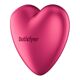 Вакуумный стимулятор-сердечко с вибрацией Satisfyer Cutie Heart Battery Series
