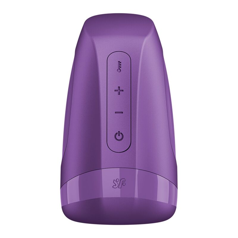 Мастурбатор Satisfyer Men Heat Vibration Battery Series имитатор минета, подогрев и вибрация