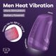 Мастурбатор Satisfyer Men Heat Vibration Battery Series имитатор минета, подогрев и вибрация
