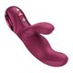 Вибратор-кролик Fun Factory MISS BI Wine Red, 2 независимых мотора, диаметр 4,2 см