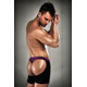 Распродажа!!! Мужские шорты с фиолотовым гульфиком Passion 009 THONG violet S/M