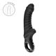 Вибратор для точки G Fun Factory TIGER Black, ребристый, подходит для анальной стимуляции