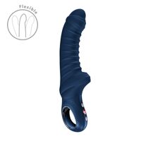 Вібратор для точки G Fun Factory TIGER Nightblue, ребристий, підходить для анальної стимуляції Вібратор для точки G Fun Factory TIGER Nightblue, ребристий, підходить для анальної стимуляції