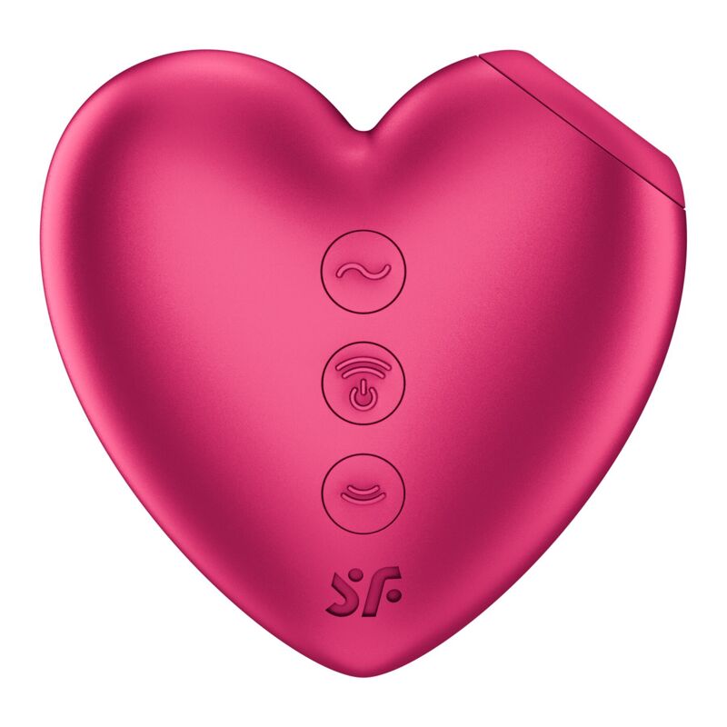 Вакуумный стимулятор-сердечко с вибрацией Satisfyer Cutie Heart Battery Series (мятая упаковка!!!)