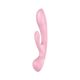 Двусторонний вибратор-кролик Satisfyer Triple Oh Pink (мятая упаковка!!!)
