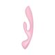 Двусторонний вибратор-кролик Satisfyer Triple Oh Pink (мятая упаковка!!!)