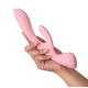 Двусторонний вибратор-кролик Satisfyer Triple Oh Pink (мятая упаковка!!!)