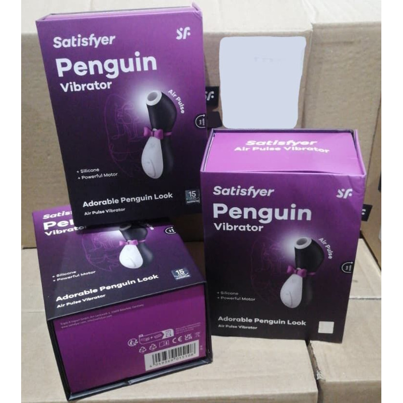 Вакуумный клиторальный стимулятор Satisfyer Penguin (мятая упаковка!!!)