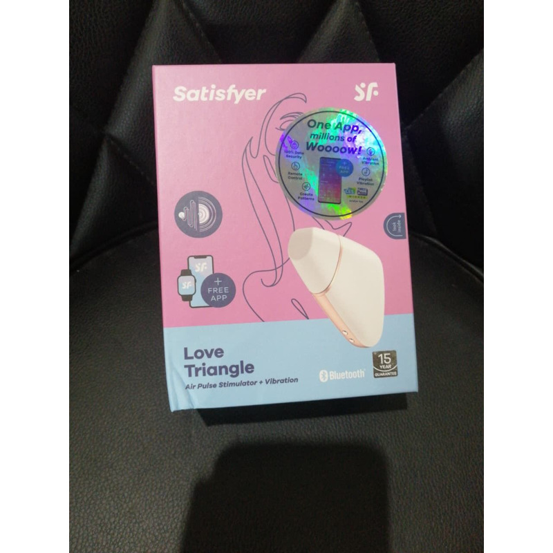 Вакуумный клиторальный стимулятор Satisfyer Love Triangle White (мятая упаковка!!!)