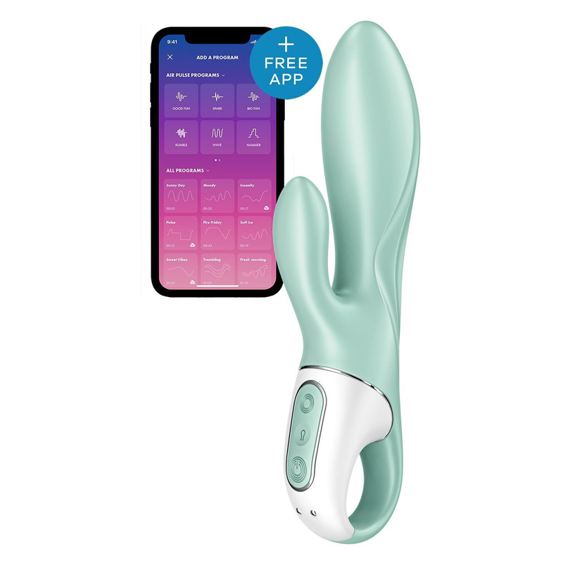 Смарт вибратор-кролик Satisfyer Air Pump Bunny 5+ (мятая упаковка!!!)