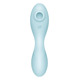 Вакуумный смарт-стимулятор с вибрацией Satisfyer Curvy Trinity 5 (Blue) (мятая упаковка!!!)