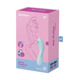 Вакуумный смарт-стимулятор с вибрацией Satisfyer Curvy Trinity 5 (Blue) (мятая упаковка!!!)