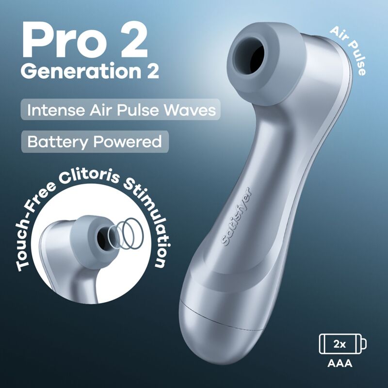 Вакуумный клиторальный стимулятор Satisfyer Pro 2 Generation 2 Battery Series (мятая упаковка!!!)