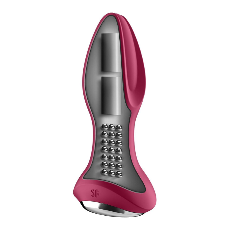 Анальная смарт вибропробка с жемчужным массажем Satisfyer Rotator Plug 2+ Violet (мятая упаковка!!!)