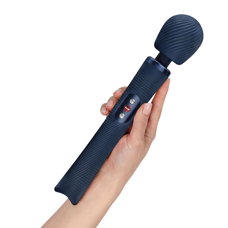 Вибромассажер Fun Factory VIM Vibrating Wand Nightblue (мятая упаковка!!!)