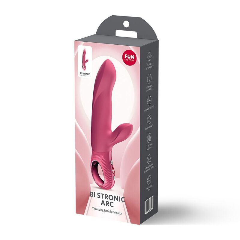 Пульсатор Fun Factory Bi Stronic Arc Raspberry (м'яте паковання!!!) Пульсатор Fun Factory Bi Stronic Arc Raspberry (м'яте паковання!!!)