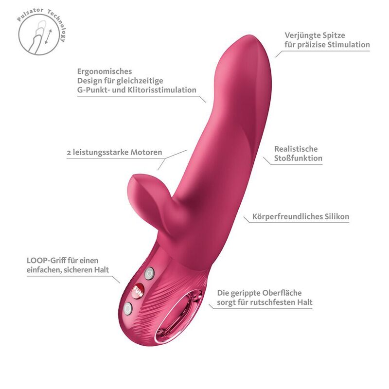 Пульсатор Fun Factory Bi Stronic Arc Raspberry (м'яте паковання!!!) Пульсатор Fun Factory Bi Stronic Arc Raspberry (м'яте паковання!!!)