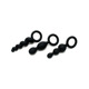 Набор анальных игрушек Satisfyer Plugs black (set of 3) - Booty Call  (мятая упаковка!!!)