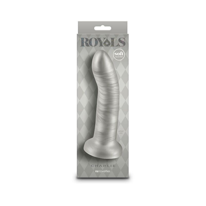 Дилдо NS Novelties Royals - 7" Charlie - Metallic Champagne