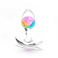Анальна пробка NS Novelties Cosmic Glams - Small - Rainbow Анальна пробка NS Novelties Cosmic Glams - Small - Rainbow