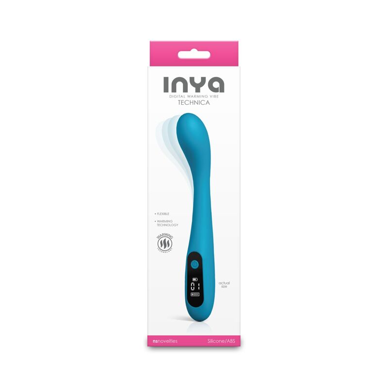 Вибратор NS Novelties INYA - Technica - Teal
