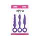 Набор анальных игрушек NS Novelties INYA - Trio Kit - Purple