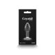 Стеклянная анальная пробка NS Novelties Crystal - Desires - Rainbow Gem - Small