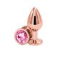 Анальна пробка NS Novelties Rear Assets - Rose Gold - Medium - Pink