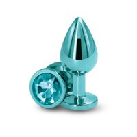 Анальна пробка NS Novelties Rear Assets - Medium - Teal Анальна пробка NS Novelties Rear Assets - Medium - Teal