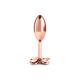 Анальная пробка NS Novelties Rear Assets - Clover - Rose Gold