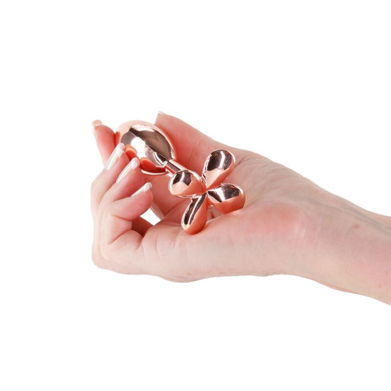 Анальная пробка NS Novelties Rear Assets - Clover - Rose Gold