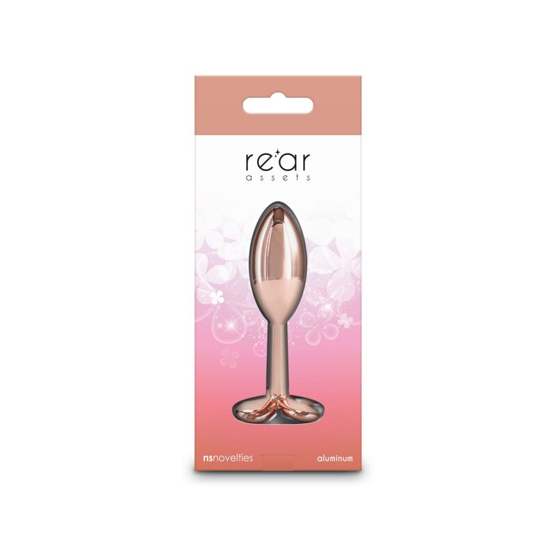 Анальная пробка NS Novelties Rear Assets - Clover - Rose Gold